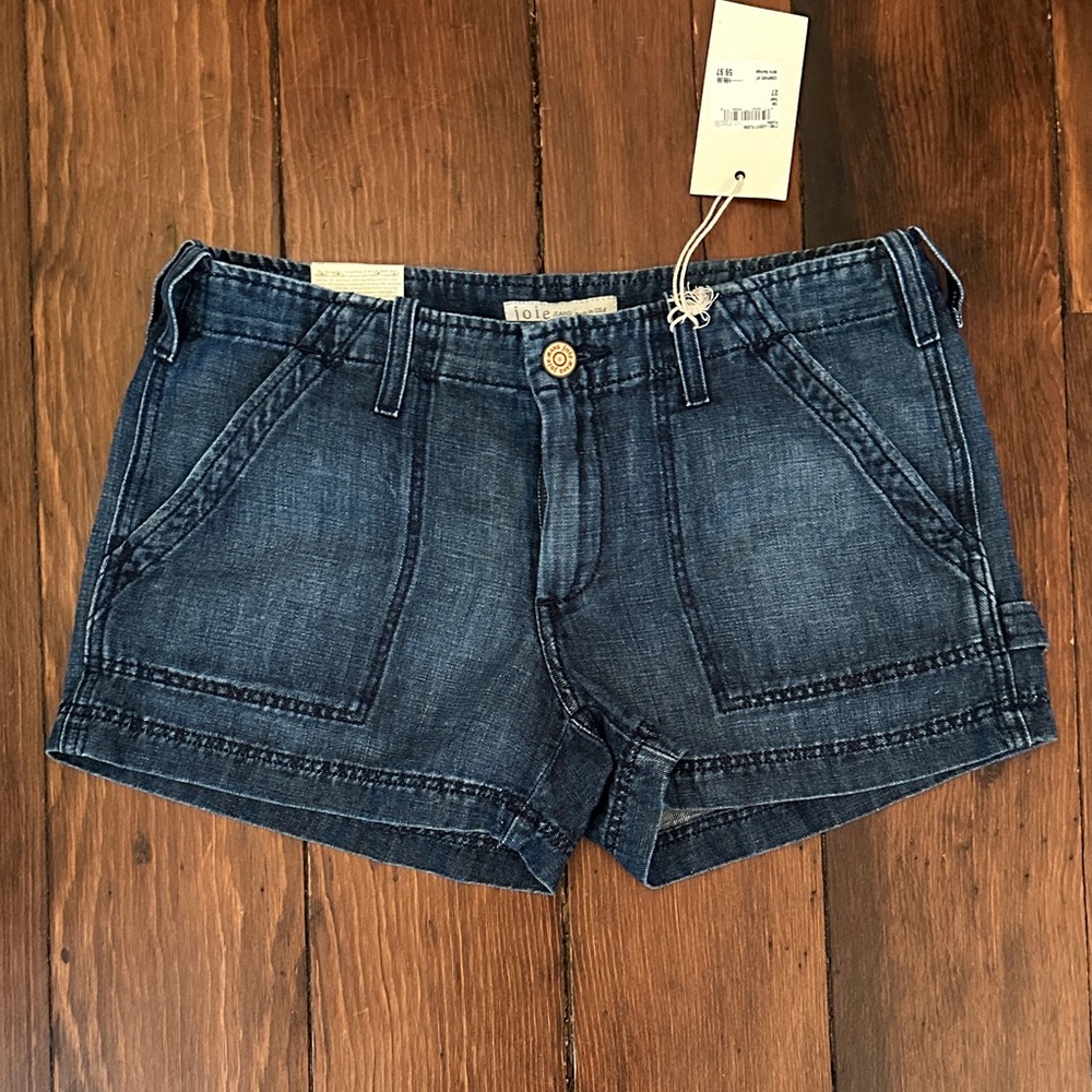 Joie Dark Blue Jean Shorts